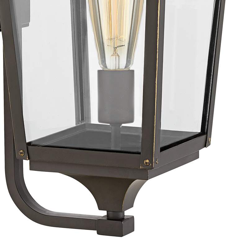 Image 2 Hinkley Jaymes 19 1/2" High Oil-Rubbed Bronze Outdoor Wall Light more views