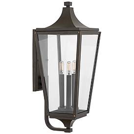 Image2 of Hinkley Jaymes 24" High Oil-Rubbed Bronze Outdoor Wall Light