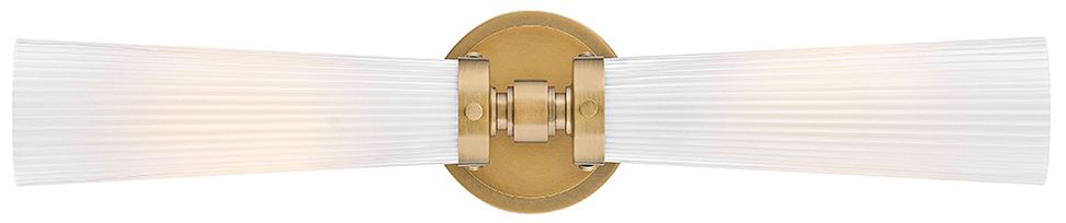 Image 5 Hinkley Jude 24" High Heritage Brass 2-Light Wall Sconce more views