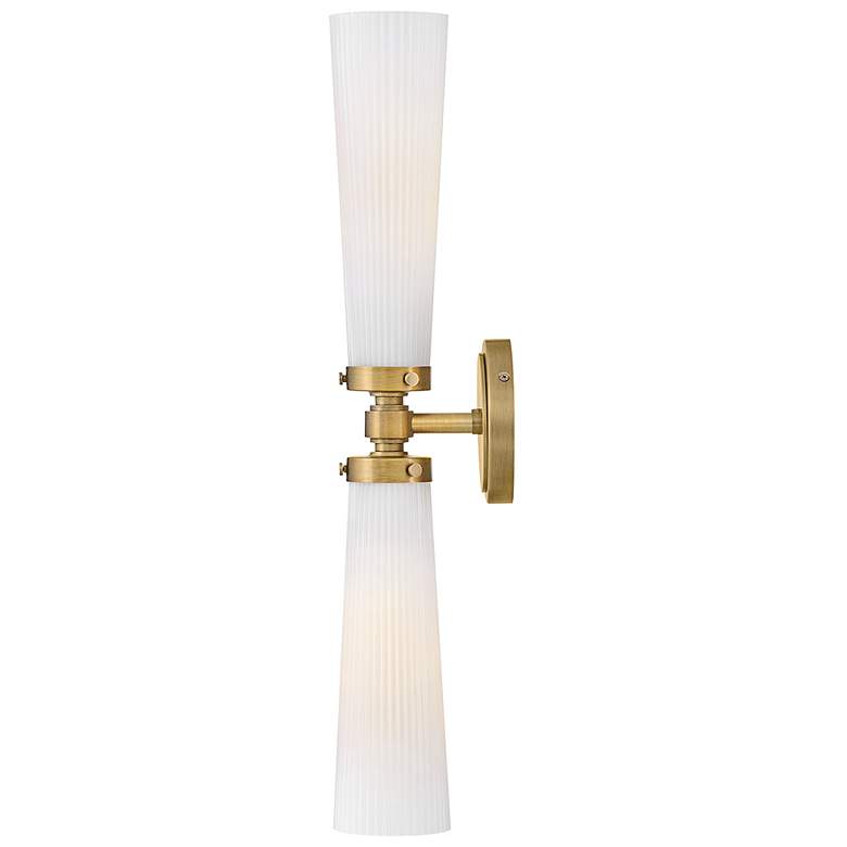 Image 6 Hinkley Jude 24" High Heritage Brass 2-Light Wall Sconce more views