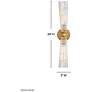 3_Hinkley Jude 24"W Heritage Brass 2-Light Vanity Bath Light more views