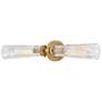 5_Hinkley Jude 24"W Heritage Brass 2-Light Vanity Bath Light more views