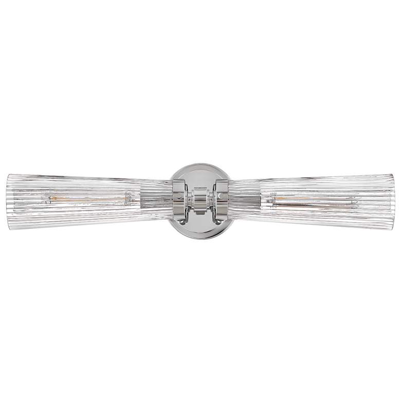 Image 4 Hinkley Jude 24"W Polished Nickel 2-Light Vanity Bath Light more views