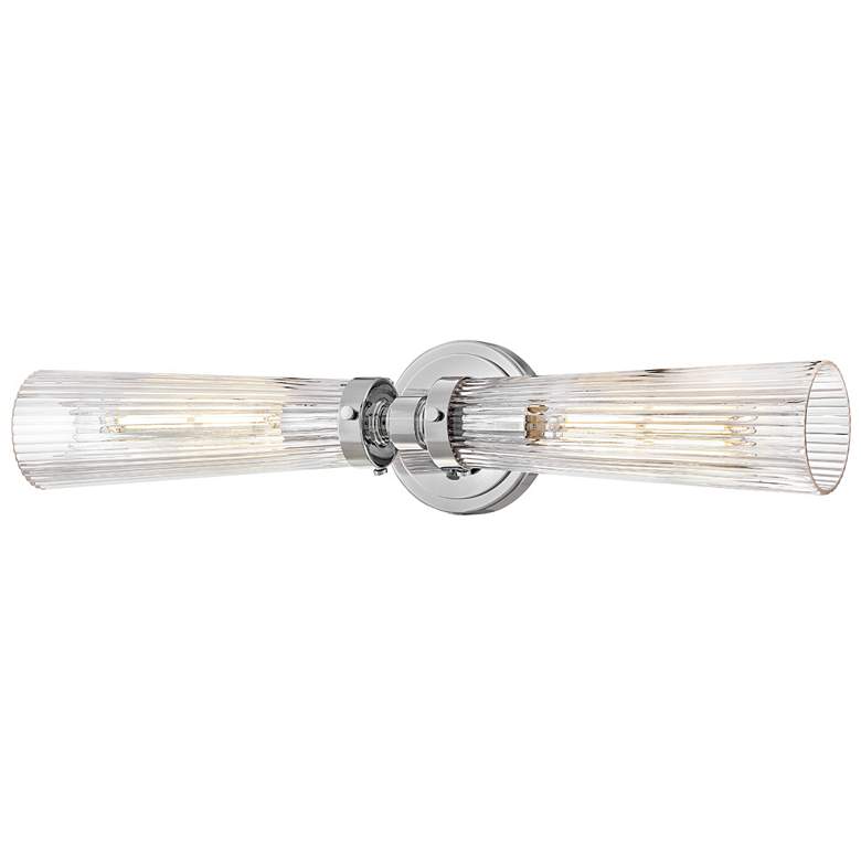 Image 5 Hinkley Jude 24"W Polished Nickel 2-Light Vanity Bath Light more views