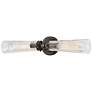 3_Hinkley Jude 5" High Black Oxide 2-Light Wall Sconce more views
