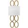 Hinkley Jules 20 1/2" High Brushed Gold Wall Sconce