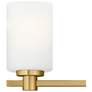 2_Hinkley Karlie 22 1/2" Wide 3-Light Lacquered Brass Vanity Bath Light more views