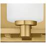 3_Hinkley Karlie 22 1/2" Wide 3-Light Lacquered Brass Vanity Bath Light more views
