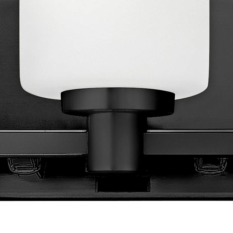 Image 3 Hinkley Karlie 22 1/2" Wide Black 3-Light Vanity Bath Light more views