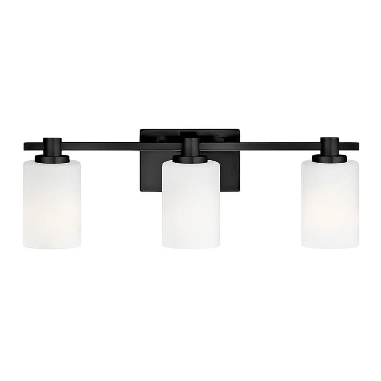 Image 4 Hinkley Karlie 22 1/2" Wide Black 3-Light Vanity Bath Light more views
