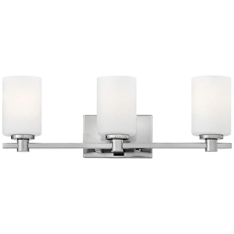 Image 2 Hinkley Karlie 22 1/2" Wide Modern Chrome 3-Light Bath Light