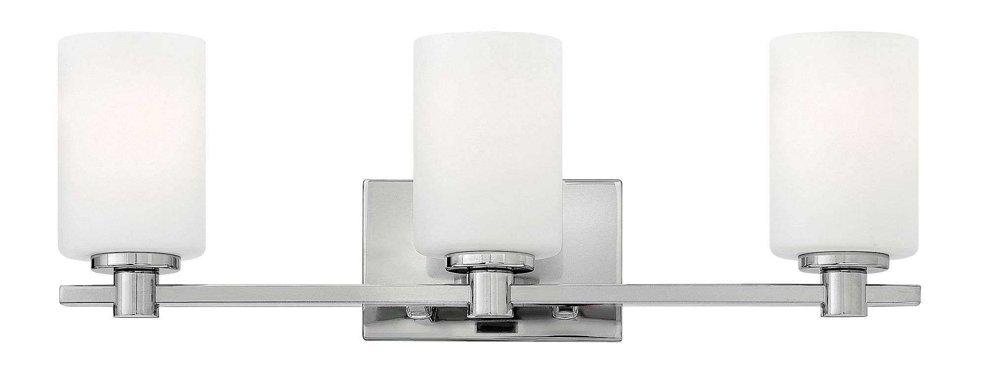Image 3 Hinkley Karlie 22 1/2" Wide Modern Chrome 3-Light Bath Light more views