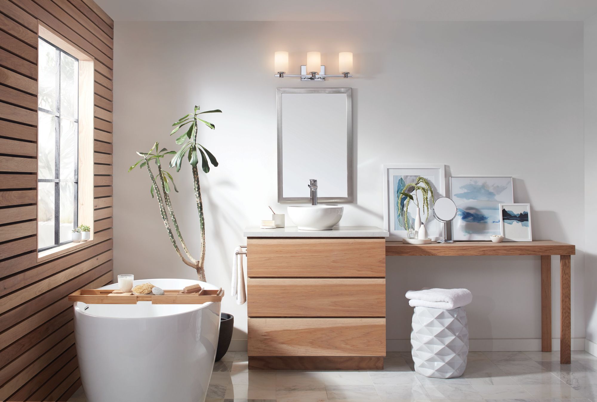 Image 7 Hinkley Karlie 22 1/2" Wide Modern Chrome 3-Light Bath Light more views