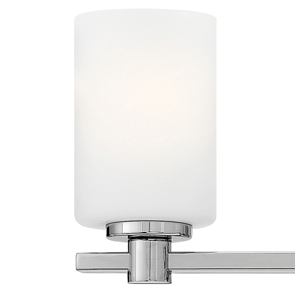 Hinkley Karlie 22 1/2" Wide Modern Chrome 3-Light Bath Light