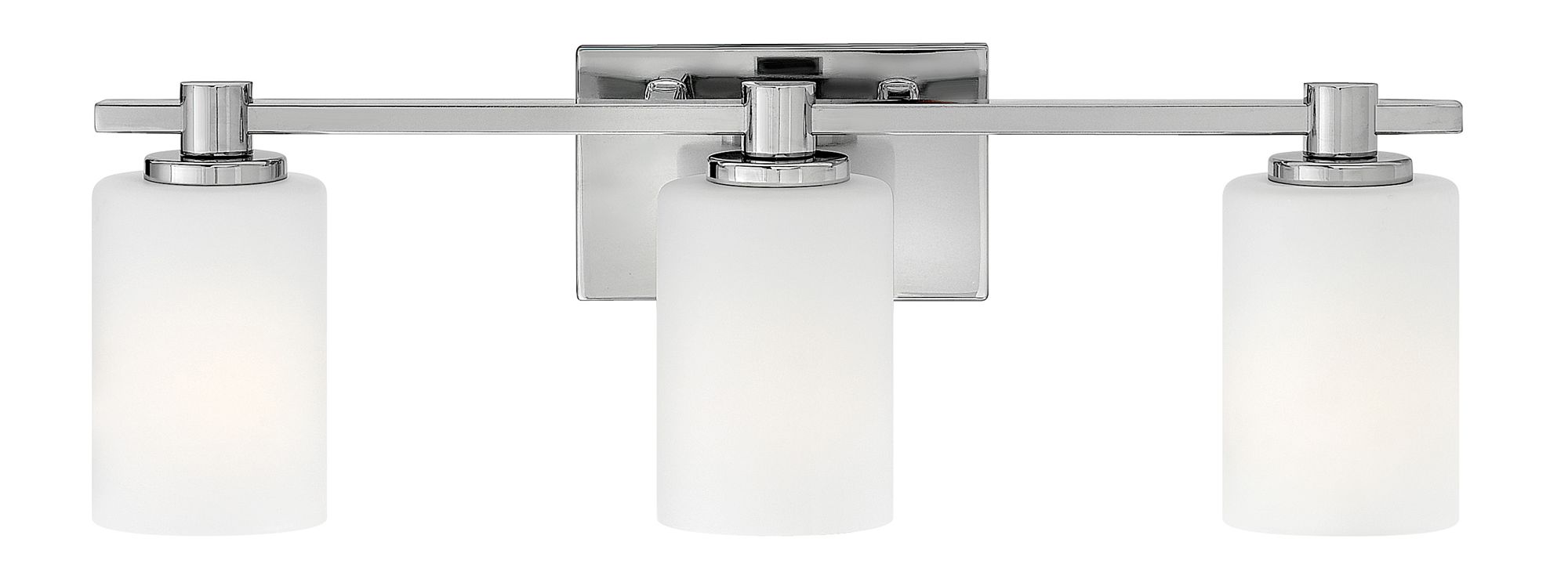 Hinkley Karlie 22 1/2" Wide Modern Chrome 3-Light Bath Light