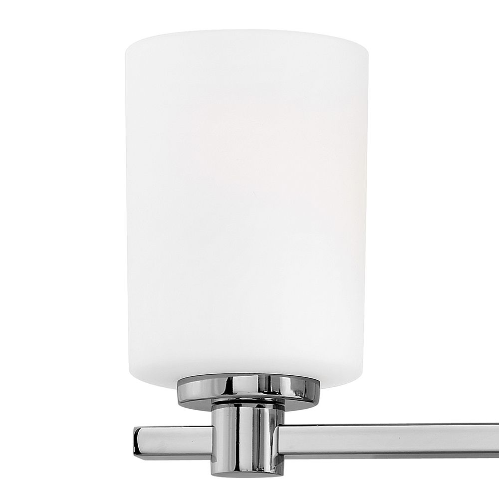 Hinkley Karlie 35 1/2" Wide Chrome 5-Light Bath Light