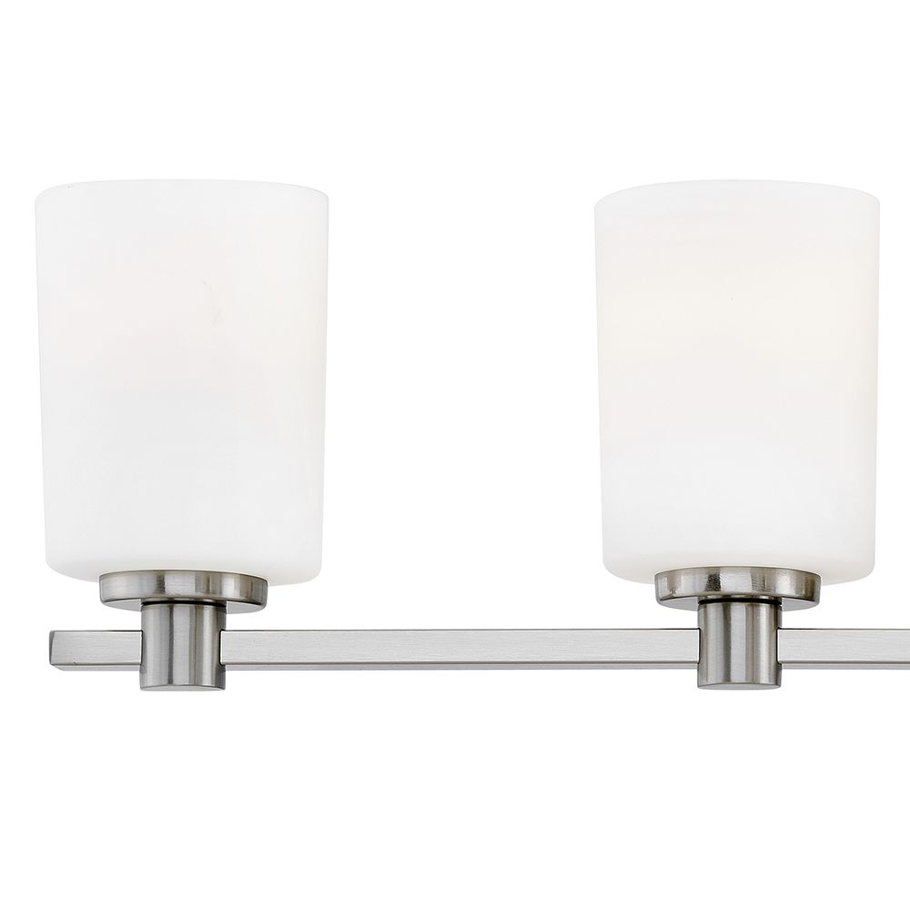 Image 7 Hinkley Karlie 35 1/2"W Brushed Nickel 5-Light Bath Light more views
