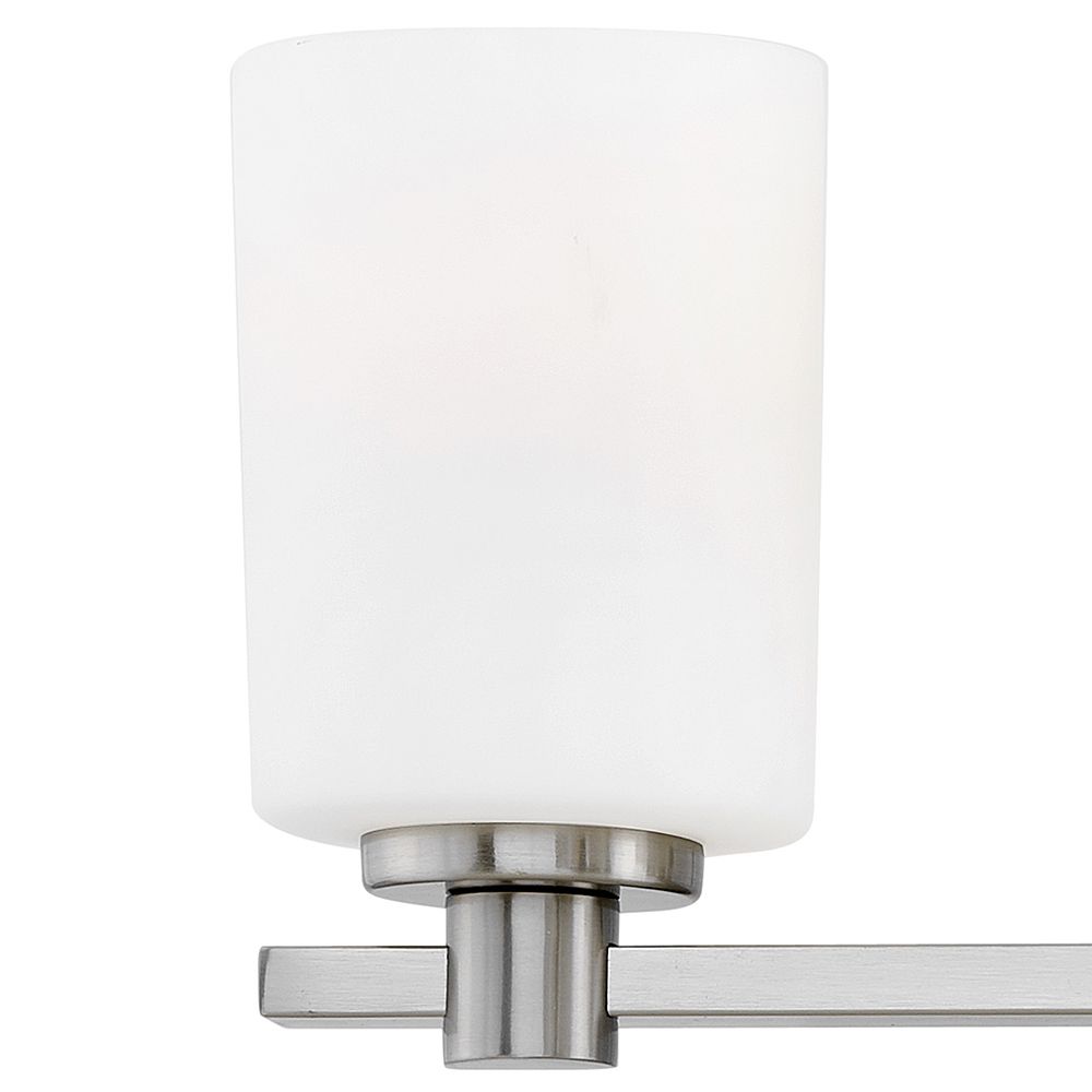 Hinkley Karlie 35 1/2"W Brushed Nickel 5-Light Bath Light