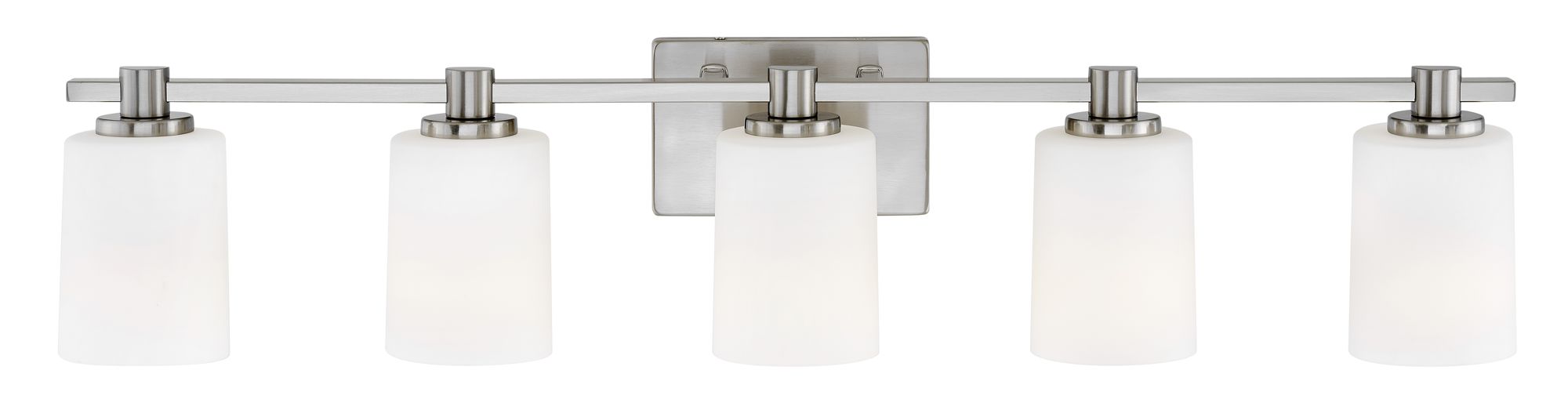 Hinkley Karlie 35 1/2"W Brushed Nickel 5-Light Bath Light