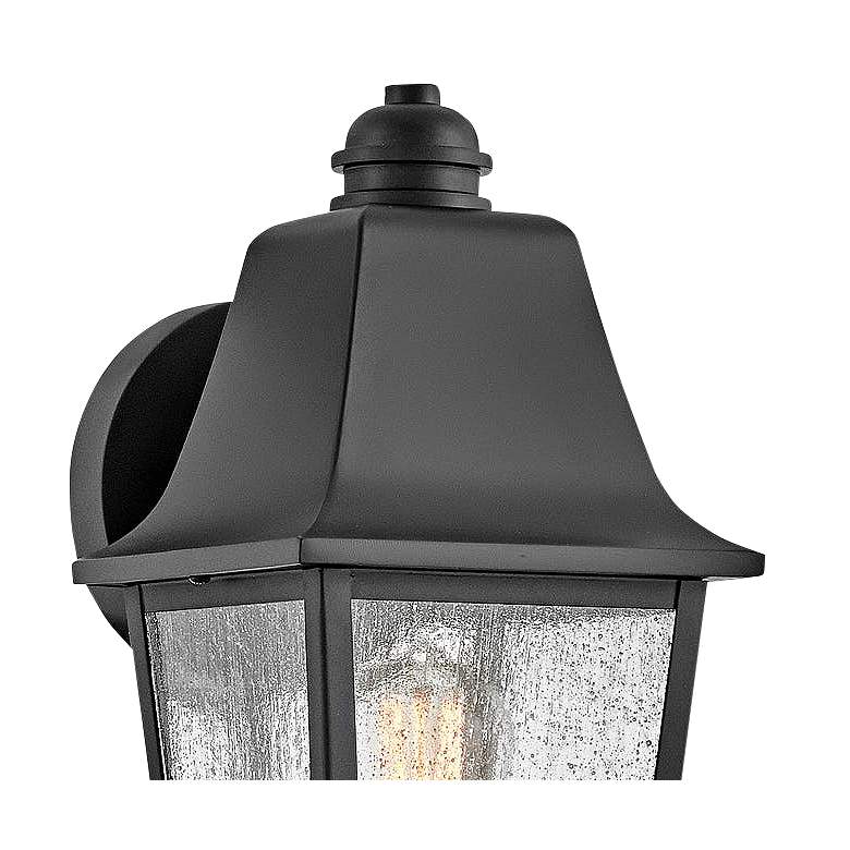 Image 2 Hinkley Kingston 17" High Traditional Black Finish Outdoor Wall Light more views