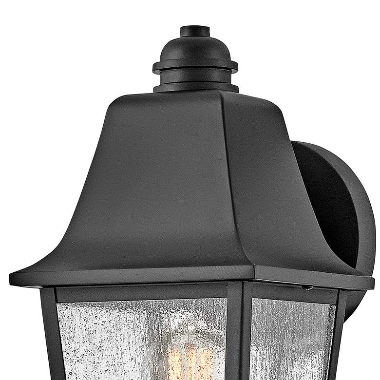 Image 3 Hinkley Kingston 17" High Traditional Black Finish Outdoor Wall Light more views