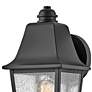 3_Hinkley Kingston 17" High Traditional Black Finish Outdoor Wall Light more views