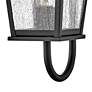 4_Hinkley Kingston 17" High Traditional Black Finish Outdoor Wall Light more views