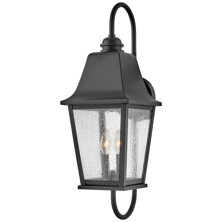 Image 2 Hinkley Kingston 26" High Black 2-Light Outdoor Wall Lantern more views