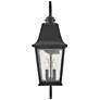 3_Hinkley Kingston 26" High Black 2-Light Outdoor Wall Lantern more views