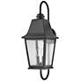 4_Hinkley Kingston 26" High Black 2-Light Outdoor Wall Lantern more views