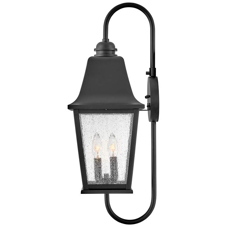Image 5 Hinkley Kingston 26" High Black 2-Light Outdoor Wall Lantern more views