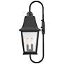 5_Hinkley Kingston 26" High Black 2-Light Outdoor Wall Lantern more views