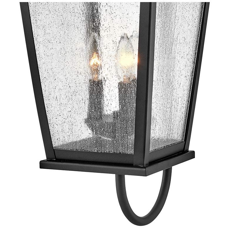 Image 7 Hinkley Kingston 30" High Black 3-Light Outdoor Wall Light more views