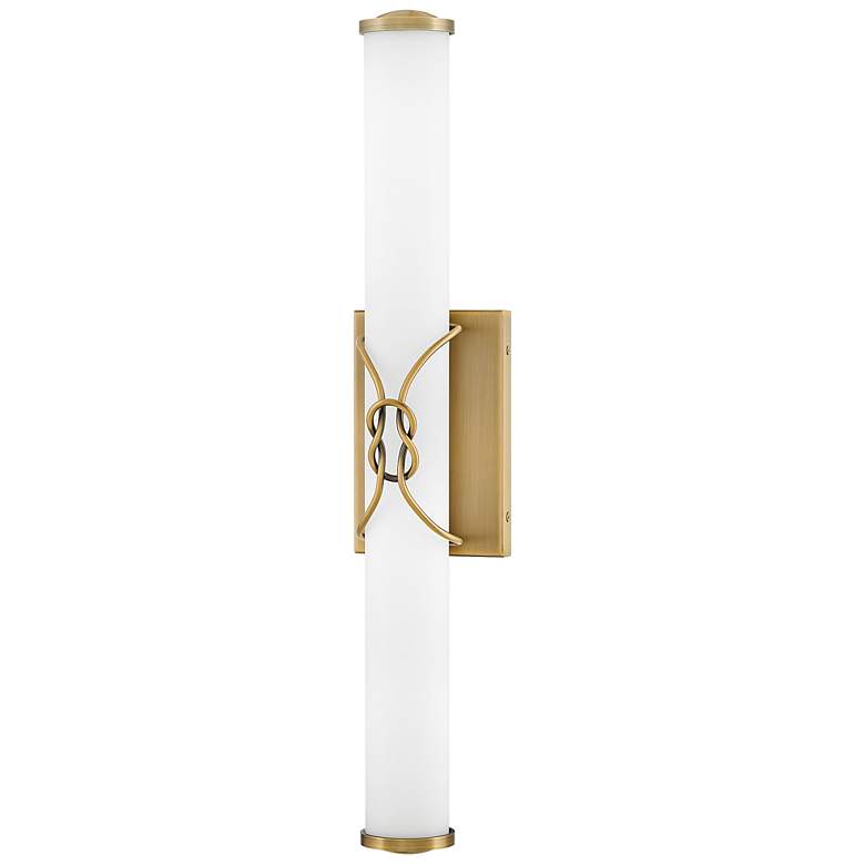Image 2 Hinkley Kitts 23 1/2" Wide Lacquered Brass LED Bath Light more views