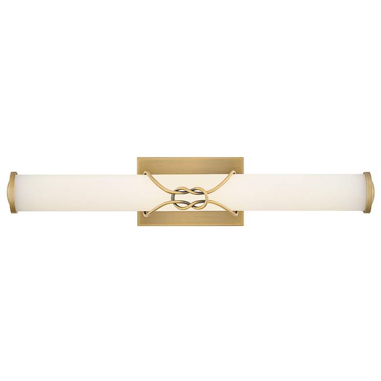 Image 5 Hinkley Kitts 23 1/2" Wide Lacquered Brass LED Bath Light more views