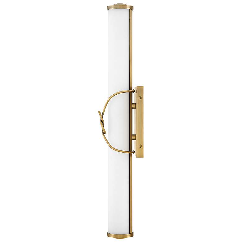 Image 7 Hinkley Kitts 23 1/2" Wide Lacquered Brass LED Bath Light more views