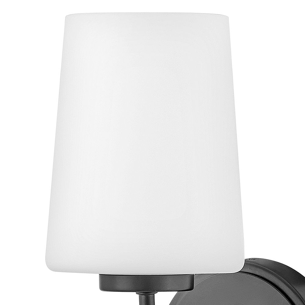 Image 2 Hinkley Kline 11" High Black Wall Sconce more views