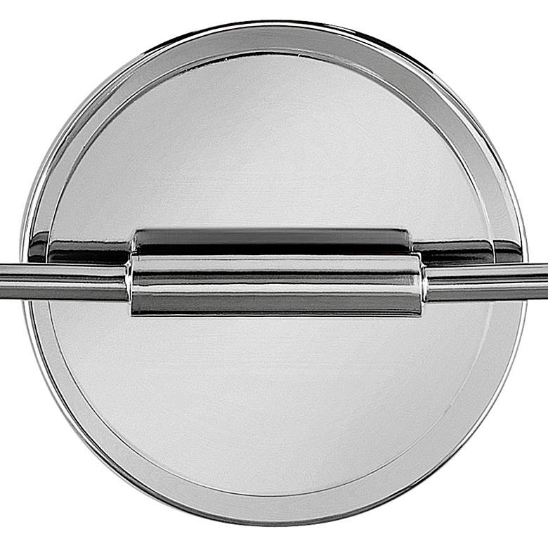 Image 4 Hinkley Kline 11" High Chrome 2-Light Wall Sconce more views