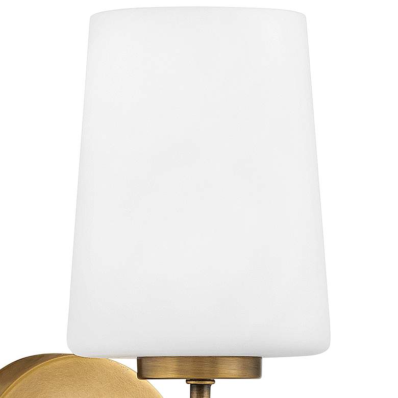Image 2 Hinkley Kline 11" High Heritage Brass Wall Sconce more views