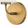 3_Hinkley Kline 11" High Heritage Brass Wall Sconce more views