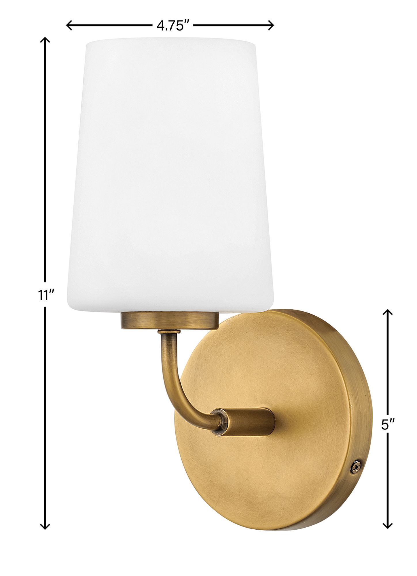 Image 4 Hinkley Kline 11" High Heritage Brass Wall Sconce more views