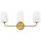 Hinkley Kline 23 3/4" Wide Heritage Brass 3-Light Vanity Bath Light