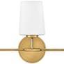 2_Hinkley Kline 23 3/4" Wide Heritage Brass 3-Light Vanity Bath Light more views