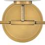 4_Hinkley Kline 23 3/4" Wide Heritage Brass 3-Light Vanity Bath Light more views