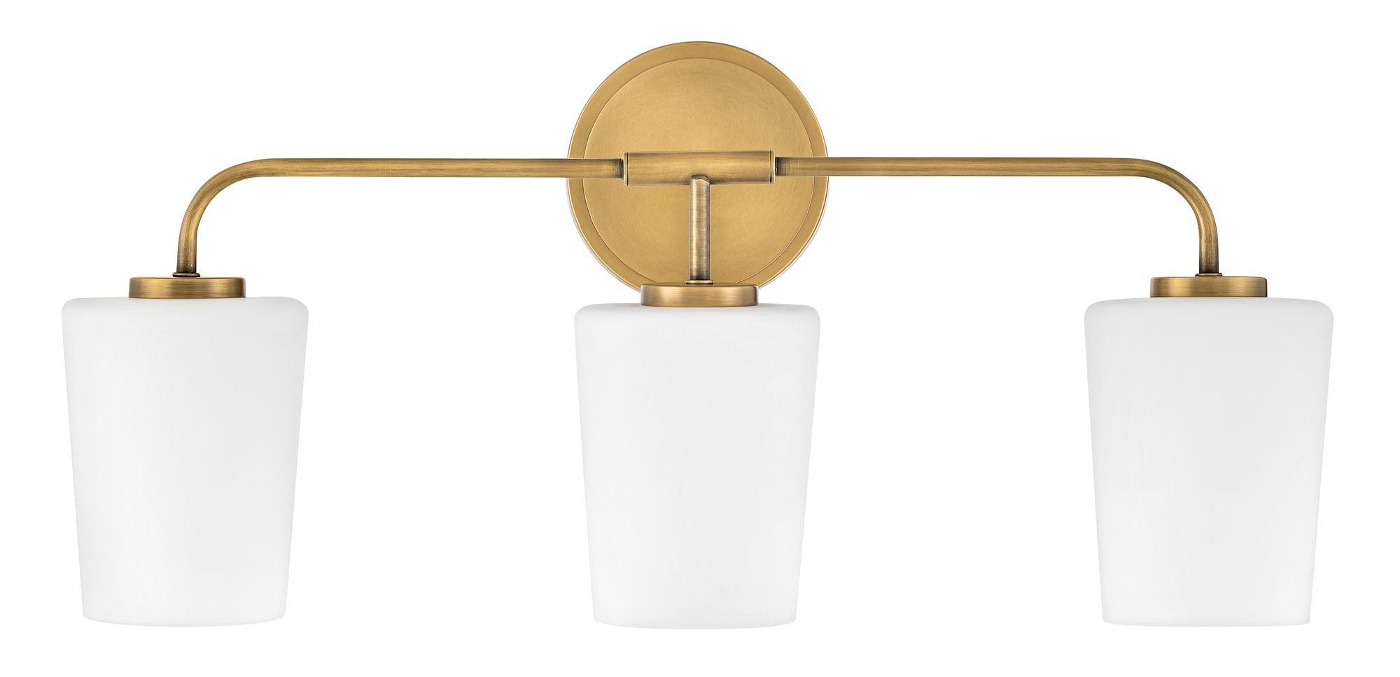 Image 6 Hinkley Kline 23 3/4" Wide Heritage Brass 3-Light Vanity Bath Light more views