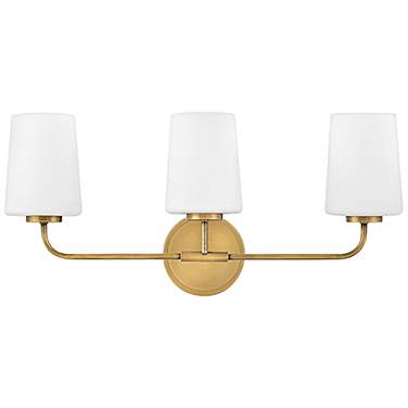 Hinkley Kline 23 3/4" Wide Heritage Brass 3-Light Vanity Bath Light