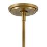 4_Hinkley Kline 25" Wide Lacquered Brass 4-Light Chandelier more views