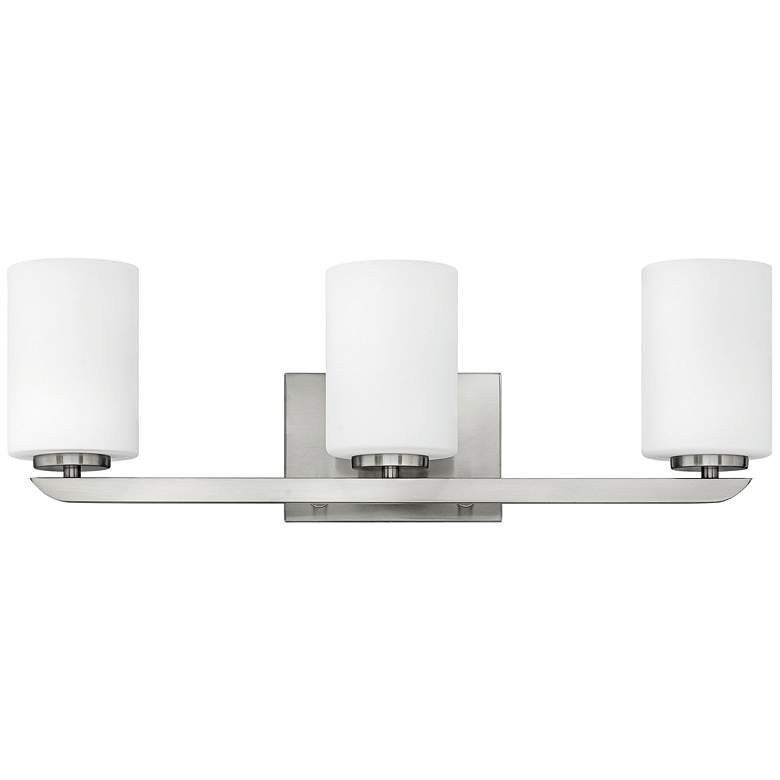 Image 2 Hinkley Kyra 24" Wide Modern Brushed Nickel 3-Light Bath Light