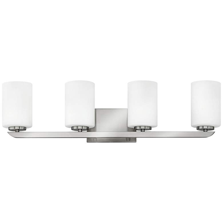 Image 2 Hinkley Kyra 30" Wide Brushed Nickel 4-Light Bath Light