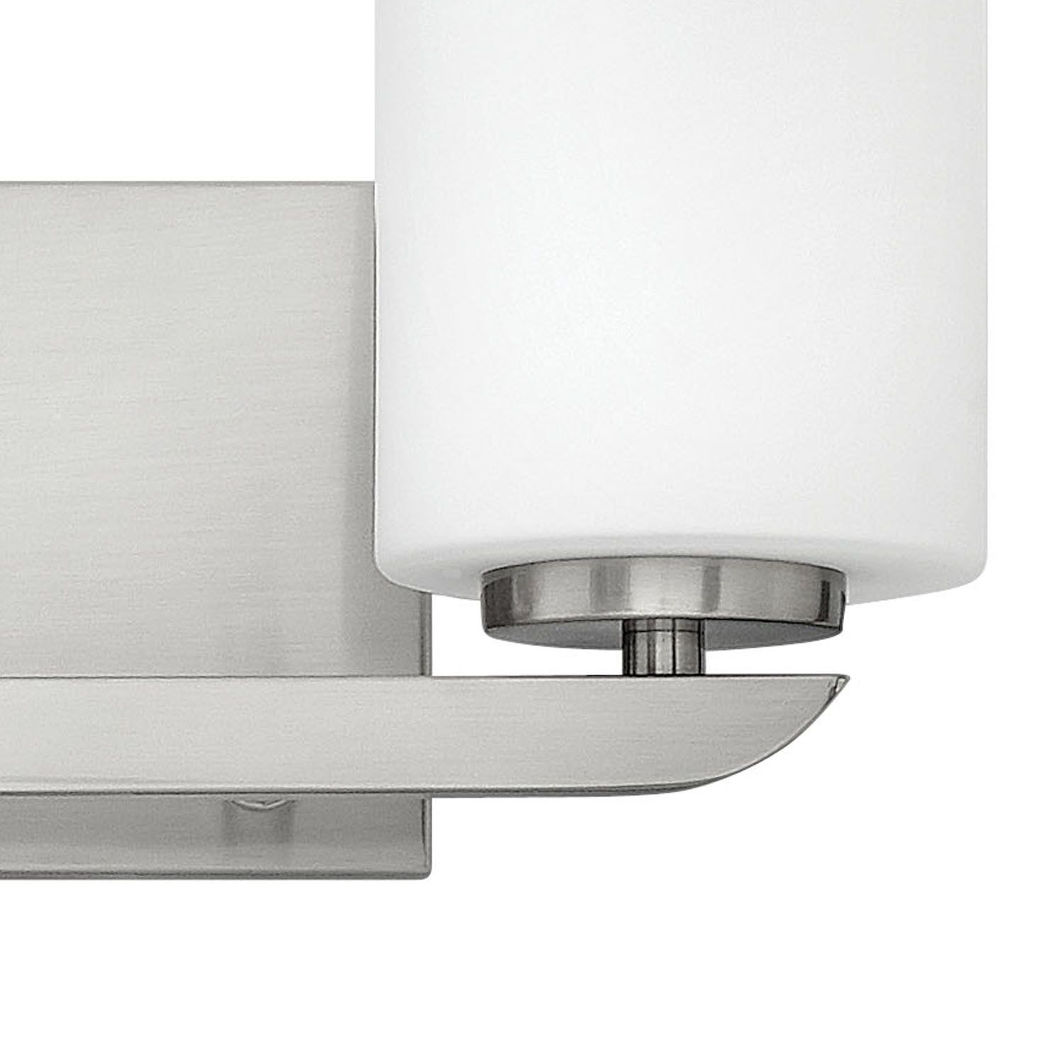 Image 4 Hinkley Kyra 7 3/4" High Brushed Nickel Modern 2-Light Wall Sconce more views